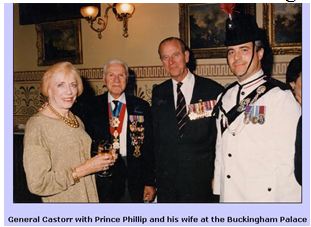 Col L Robert Castorr and wife